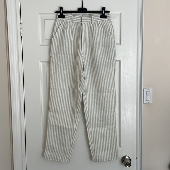 Laude the label Linen Stripe Trouser - Picture 2 of 3